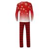 Christmas Prints Family Matching Long Sleeve Tops+Pants Set Family Matching Sets