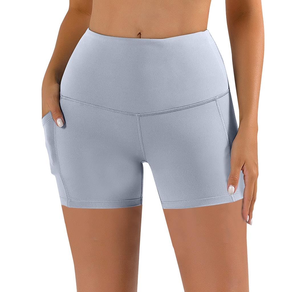 Women's Thin High Waisted Abdominal Tightening Double Layered Yoga Pants