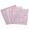 Salonge My Melody & Kuromi 43601 Set de Serviettes (3 pièces) 870900 Serviette de déjeuner Serviette de déjeuner My Melody MyMelody KUROMI
