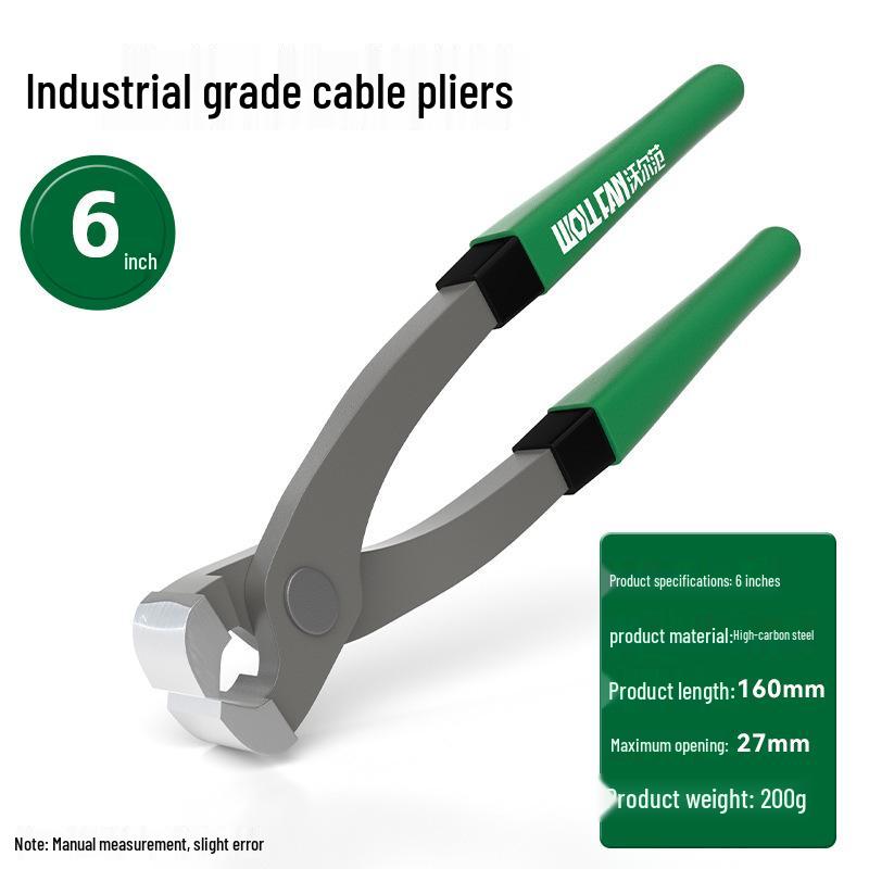 12-Inch Claw Hammer and Multi-Functional Nail Puller with 10 Wire Twisting and Walnut Pliers