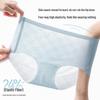 MaoRen Women's Ice Silk Seamless Cool-Touch Briefs (4-Pack)