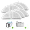 6PC  Activated Carbon Filter Resin Filter Element For Cat Water Fountain Purify Water Dog Cat Water Dispenser Accessories