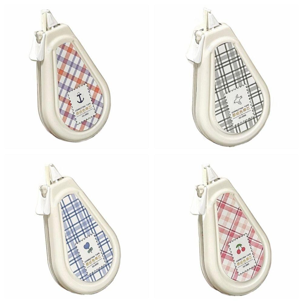 5pcs/Set Flip Design Coating Tape Smooth Student Alteration Tape Correction Band  School Supplies