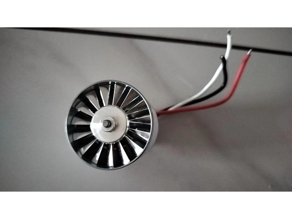 40mm High-Speed All-Metal Brushless Motor Hair Dryer Fan