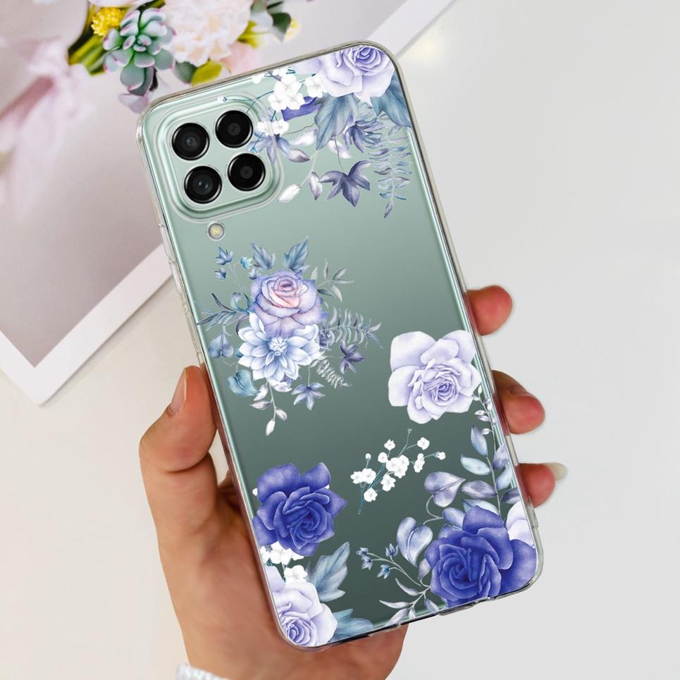 For Cover Samsung M52 5G M54 5G Case Samsung GalaxY M21 Back Cover Halloween Skull 2024 Fashion Pattern Bumper Galaxy M52 M54