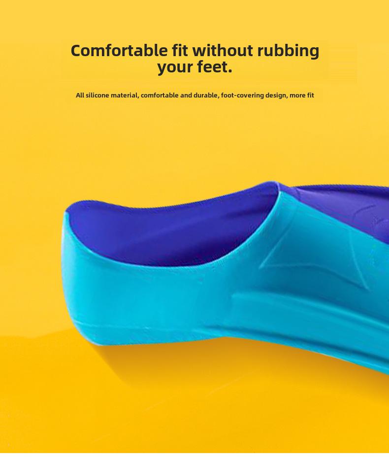 Silicone Non-Slip Diving & Swimming Fins for Adults & Children – Professional Training Gear