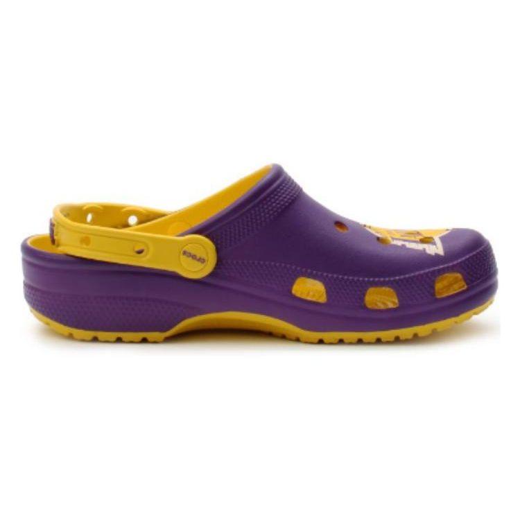 Crocs NBA x Classic Clog Los Angeles Lakers Unisex Sneakers Purple Sunflower 208650-75Y