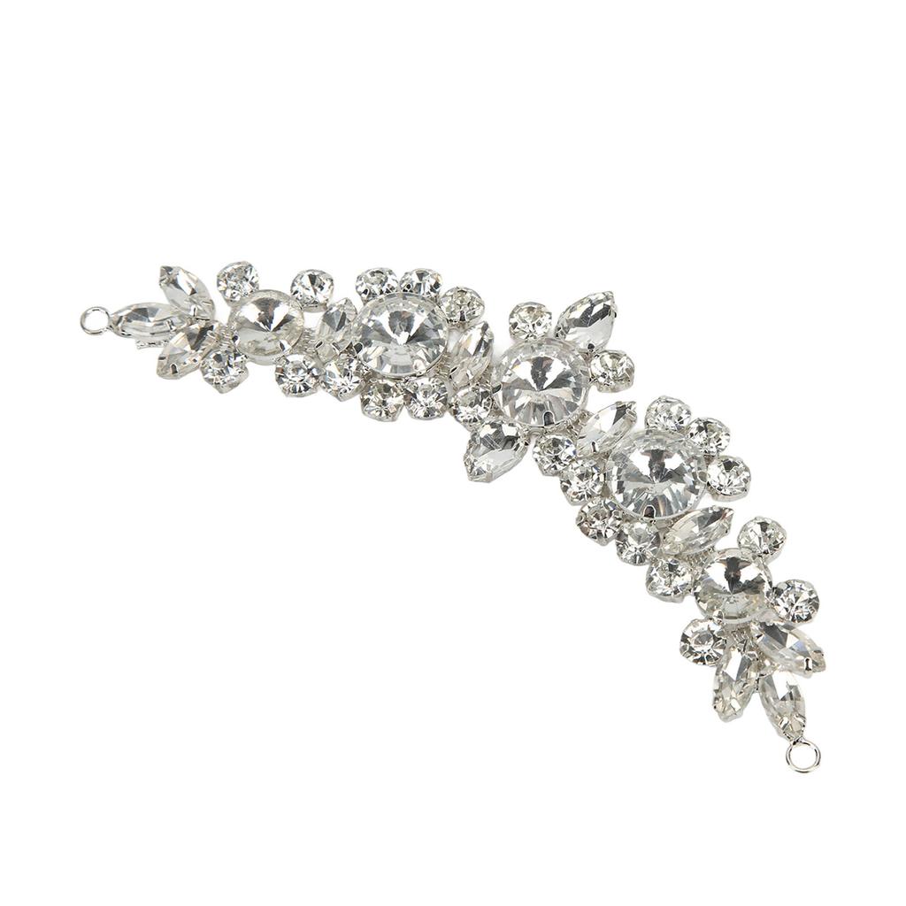 Rhinestone Chain Applique Shining Dazzling Beautiful Practical Waist Rhinestone Chain for DIY