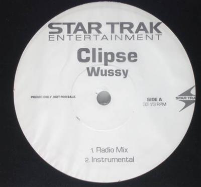 Płyta 12-calowa CLIPSE - Wussy STARTRAKPROMO Star Trak Enter 2003 US Rap & Hip-Hop/R&B Używana
