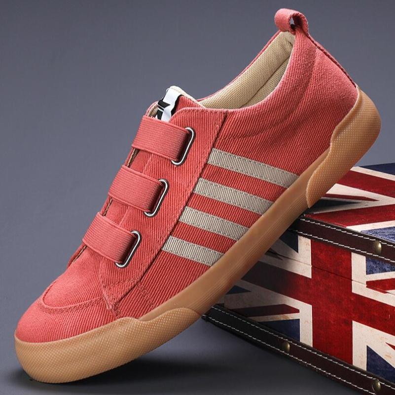 Classic Canvas Shoes Men Flat Shoes Men's Vulcanized Sneakers Shoes Spring Couple Student Casual Lace-up Zapatos Hombre