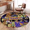 Scooby-Doo Printed Round Rug Carpet Chair Rug Area Rug Entryway Doormats,for Office Chair Living Room Bedroom Kitchen Room.