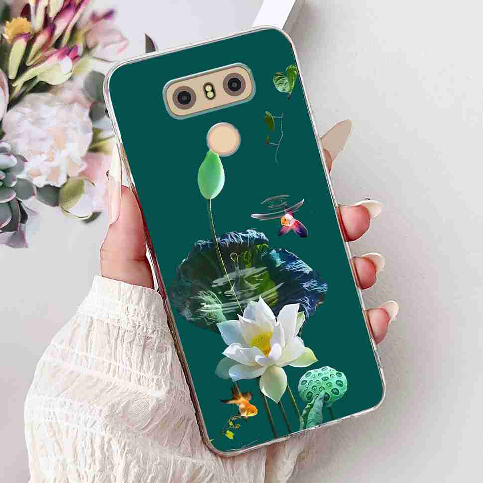 Para LG G6+ 5.7" Funda Diseño de Moda Patrones Silicona Suave TPU Cubierta Para LG G6+Plus LG G6 H870 H873 Fundas de Teléfono Resistentes a Golpes