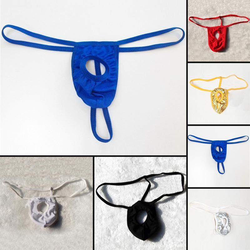Hot New Mens Underwear T-Back G-String Briefs Sexy-Breathable Thong Lingerie