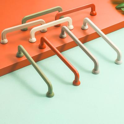 Furniture Hardware Colorful  Rotating  Handle Cabinet Drawers Knob Furniture Cupboard Wardrobe Bedside Table Wine Cabinet Pull
