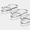50/100Pcs Fishing Clips Fast Crankbait Snaps Fishing Connectors Saltwater Fishing Lock Lure Stainless
