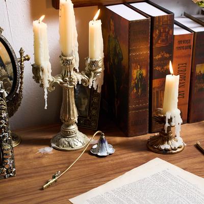Vintage Metal Candle Snuffer Extinguisher Ornament