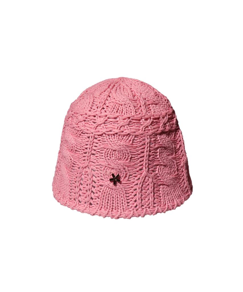 Elkebeullum July Baby Pink Bucket Hat