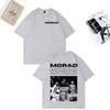 Rapper Morad MDLR Album Merch Fashion T Shirt Unisex WOMEN Clothing Casual Cotton Tshirt Hip Hop Short Sleeve Tshirts Streetwear