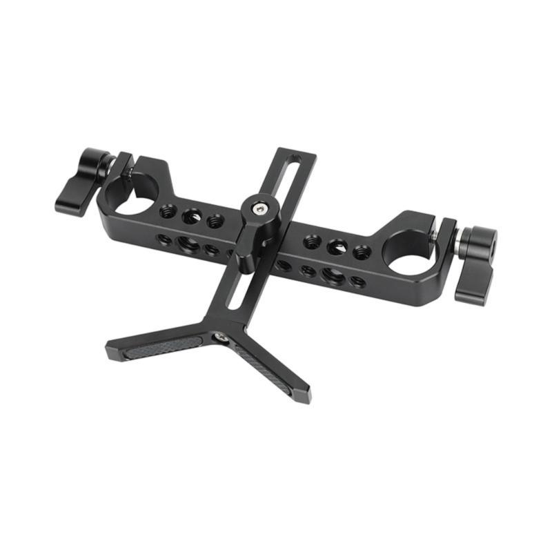 Universal 19mm Rod Clamp Lens Support Mount for DSLR Lens Bracket Support Follow Focusing Camera Cage Accessories