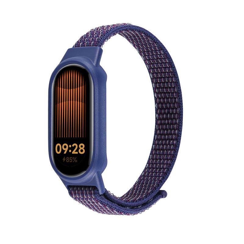 Нейлоновый ремешок-петля для умных часов xioami mi Band 9, сменный ремень correa, дышащий спортивный браслет для xioami mi Band 8