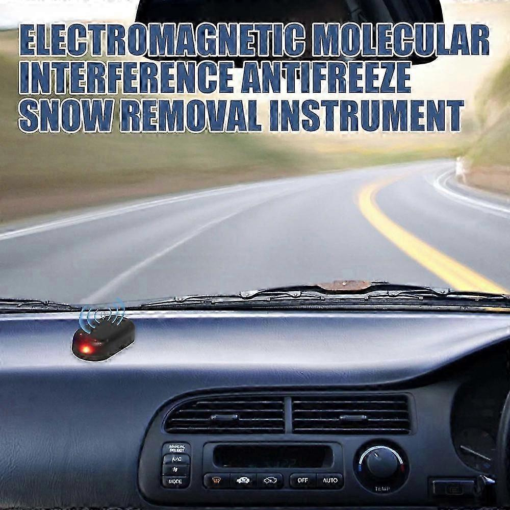 Electromagnetic Snow Removal & Antifreeze Device for Cars Winter Deicing Solution