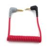 Male To Male Right Angle 3.5mm Patch Adapter Cable for BYVIDEOMIC GO Video Micro-type Mic Lavalier Microphone Cable