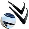1Pair Carbon Look Fog Lamp Trim Cover for Tesla Model 3 2017+ Model Y 2019-2024 Body Enhancement
