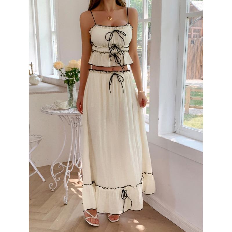 Women's Casual Two-piece Suits for Women's Summer Skirt Set