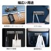 YANHUILAY Car Hooks, Set of 2, Car Storage Hooks, Car Storage, Alloy, Durable, Adhesive,