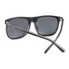 EMPORIO ARMANI Chic & Trendy Versatile Black Plate Frame Square Sunglasses Men's
