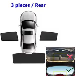Car Sun Shades For Lexus NX AZ20 NX 350H 2022 2023 2024 Sunshades Magnetic Heat Insulation Window Curtain Visor Accessories