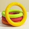 Pet Dog Toy Frisbee, Dog Foam Pull Ring, Soft and Durable, Teeth Grinding, Interactive and Boring Tool for Training Dogs, Outdoor
