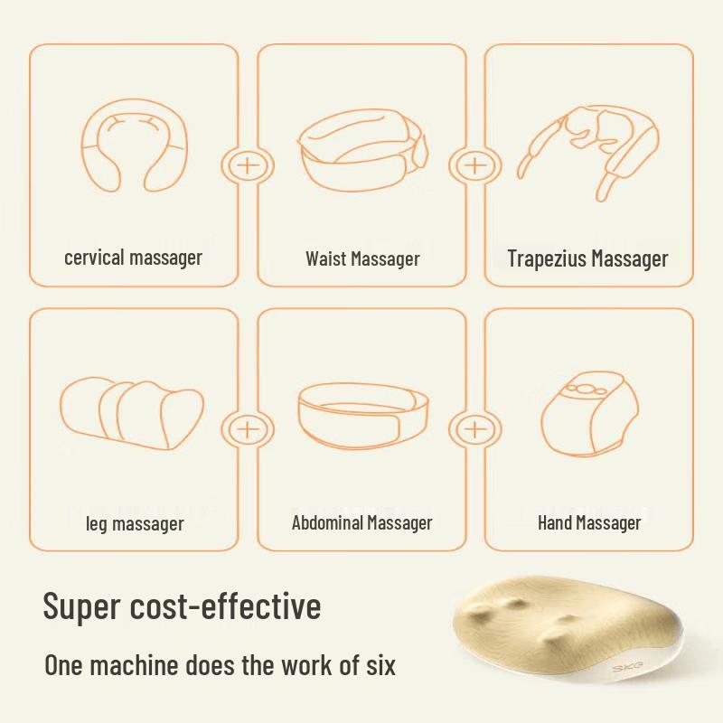 SKG Smart Neck and Shoulder Massage Pillow CN plug (adapter included)