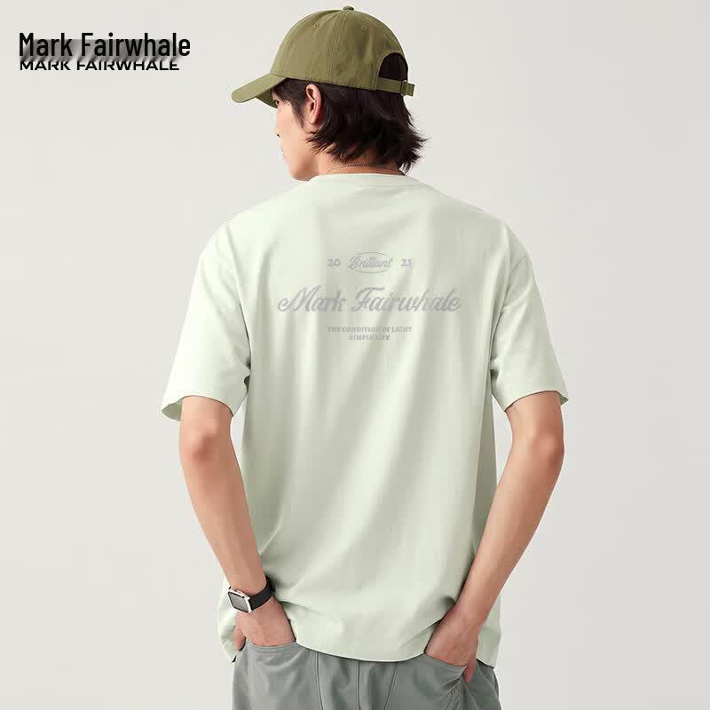 Mark Fairwhale Men s American Style Short Sleeve T-Shirt M