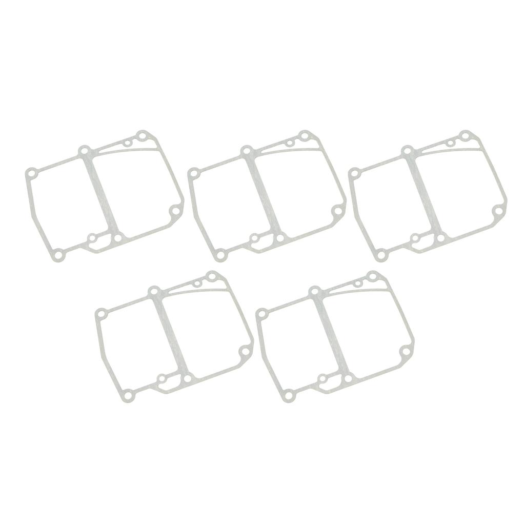 5Pcs 2 Stroke 15 HP Outboard Engine Upper Casing Gasket 63V 45113 A1 Boat Motor Casing Gasket