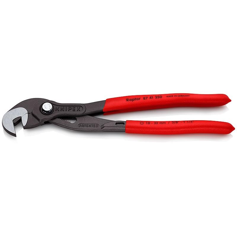 

Регулируемые плоскогубцы Knipex Kn-8741250 Горловина гаечного ключа Raptor 10-32 мм 250 мм