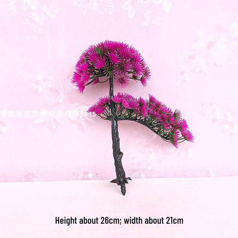 Artificial Pinus Thunbergii Tree Branch – Indoor/Outdoor Decorative Faux Greenery and Flower Arrangement.