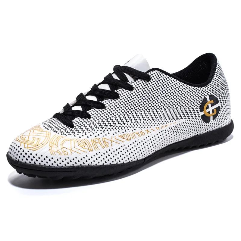 Mens Soccer Shoes High Quality Professional Outdoor Sports Society Football Boot Turf Training Field Boot Football for Kids