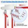 Durable CO2 Distribution Device With Metal Construction Beverage Dispenser Accessory For Consistent Gas Output
