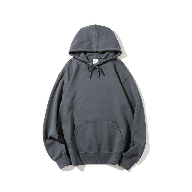 Men's 280g Solid Color Hoodie with Hood - Trendy Autumn/Winter Youth Fashion