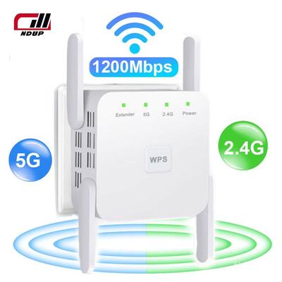NDUP Newest WiFi Signal Extender with Ethernet Port – Supports 60 Devices, 300Mbps High-Speed, Easy Setup, Coverage Up To 9860 Sq. Ft.!