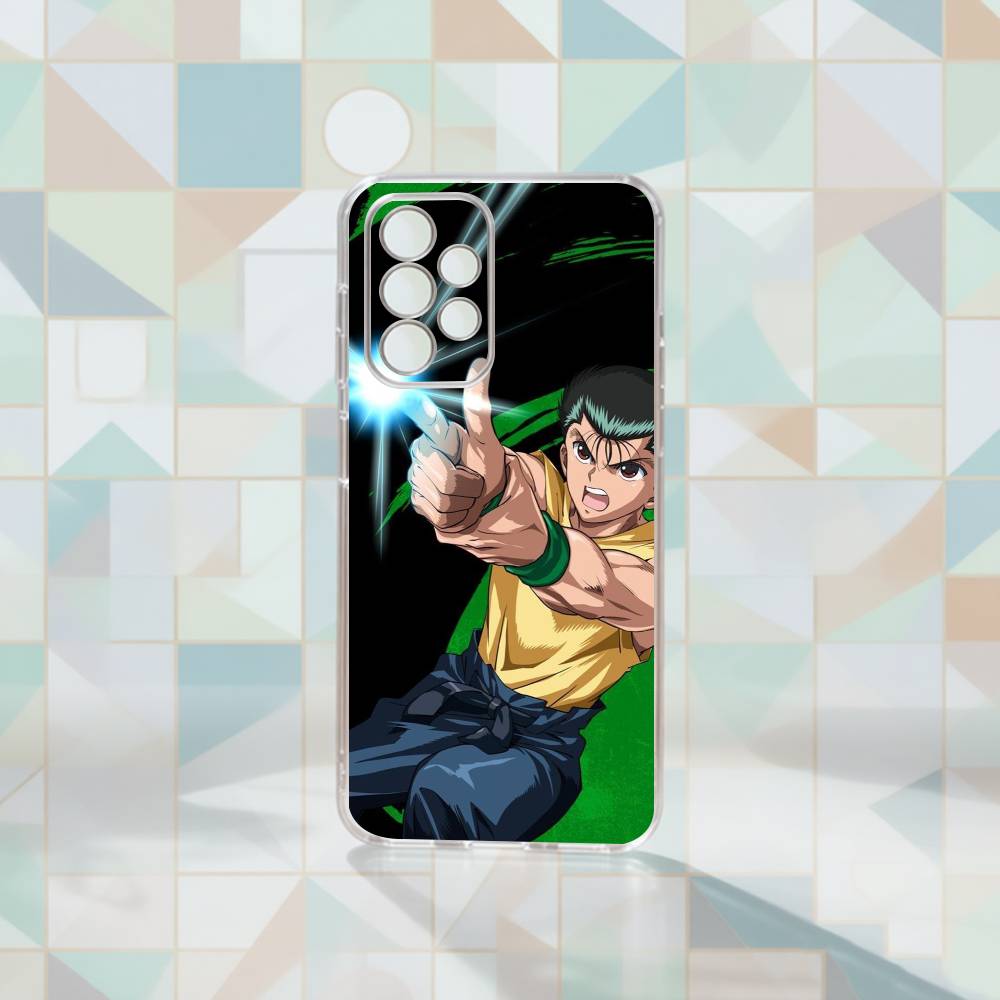 Anime Y-Yu Yu H-Hakusho Cool  Phone Case For Samsung S25,S24,S21,S22,S23,S30,Ultra,S20,Plus,Fe Transparent Cover