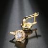 New Moissanite 925 Sterling Silver Earrings Luxury Fashion for Women Wedding Jewelry Classic Female Accessories Birthday Gifts