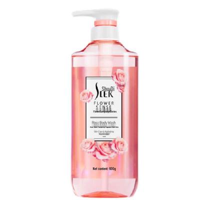 Shulei Flower Whisper Series Rose Luxury Scent Shower Gel