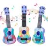 Miniaturowa zabawka ukulele gitara poprawiająca umiejętności klasyczny wczesny edukacyjny instrument muzyczny dla chłopców dziewcząt dzieci prezenty świąteczne dla niemowląt