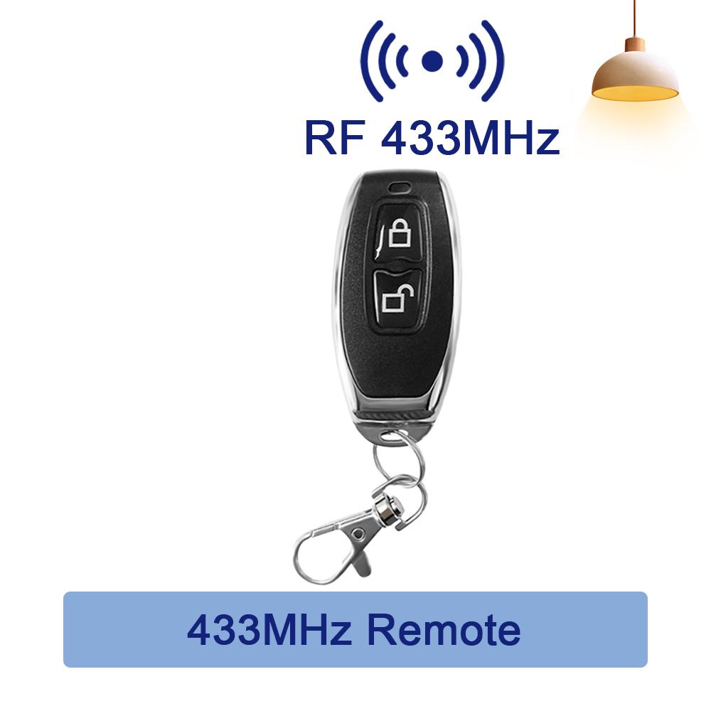 Wireless RF433MHz Remote Control Light Switch 10A Relay Receiver With ON/OFF Transmitter Wall Panel Switch For Lighting Led