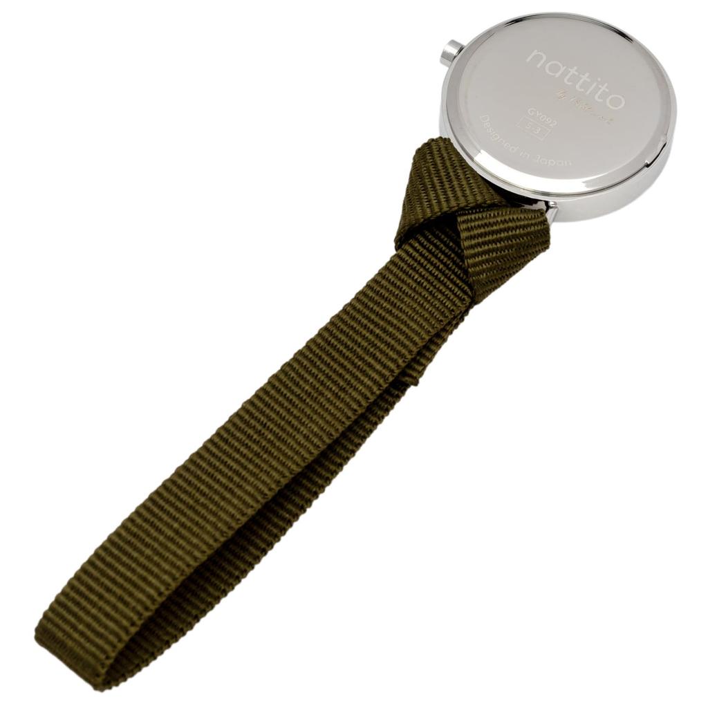 Fieldwork Analog Strap Icon Nylon Luminous Outdoor KH Women's Watch, Design, Band, Dial, Khaki, Style, GY092-2