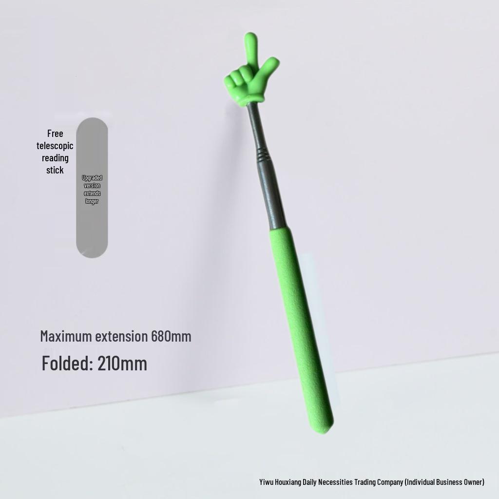 Telescopic Stainless Steel Pointer for Teaching and Reading