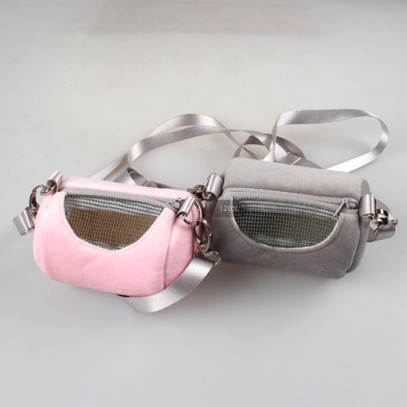 Warm Crossbody Backpack for Hamsters & Sugar Gliders - Portable Pet Outing Bag