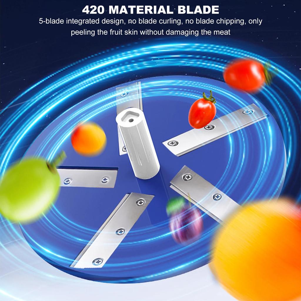 2025 New Electric Grape Peeler Machine Automatic Garlic Peeling Tool for Grapes Garlic Tomato Cherry Small Fruit Kitchen Tool